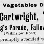 Cartwrights Fruiterer