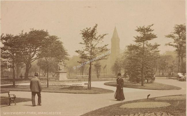 Dated 1914, chapel in background