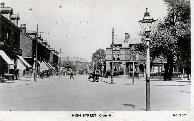 High Street, now Hathersage Road