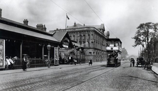 Theatre left, looking north to Whitworth Park