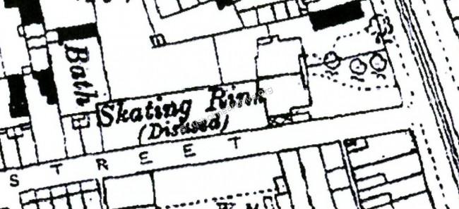 Map of Skating Rink, (disused)