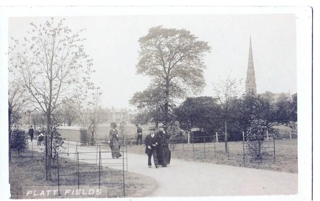 Bridge over Gore Brook, Holy Trinity spire b/g