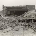 bomb damage to school