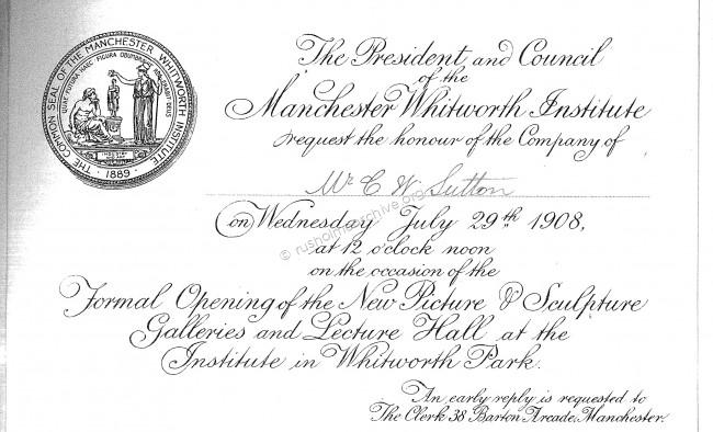 Ticket for the Opening Day