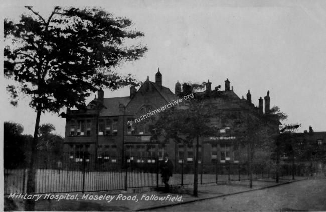 Moseley Road Military Hospital, (Fallowfield)