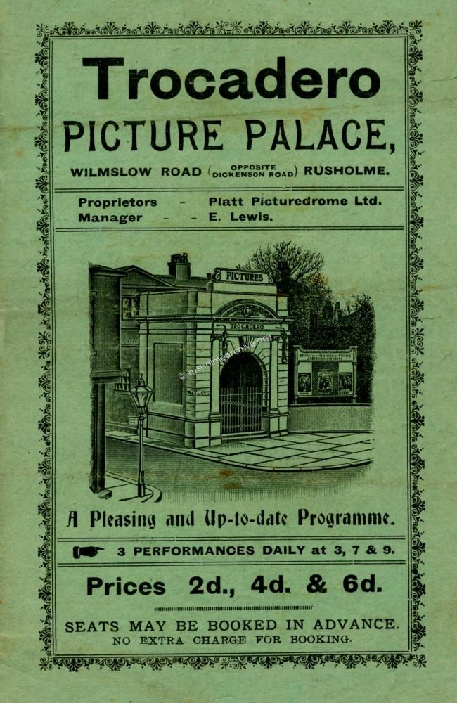 Trocadero programme 1915