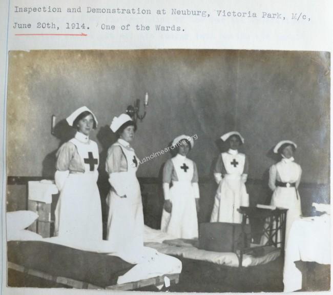 Neuberg Red Cross Inspection 1914