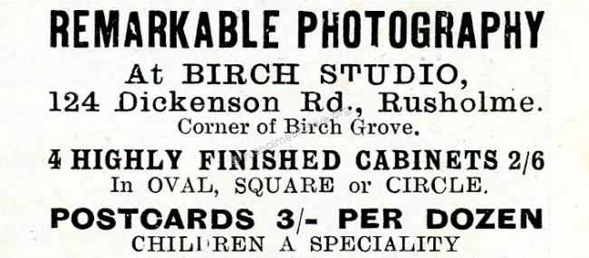 Birch Studio advert