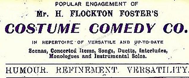 A Popular Engagement of Harry Flockton Foster's Co