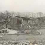 bomb damage to school