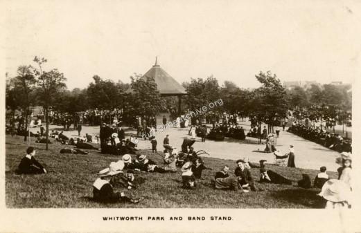 Bandstand photo dated 1906