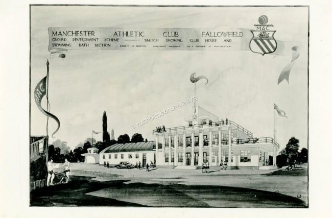 New clubhouse planned 1937