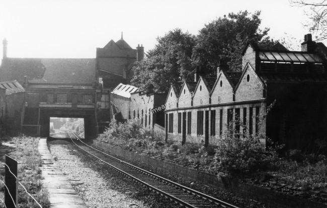 Fallowfield Station, disused 1974