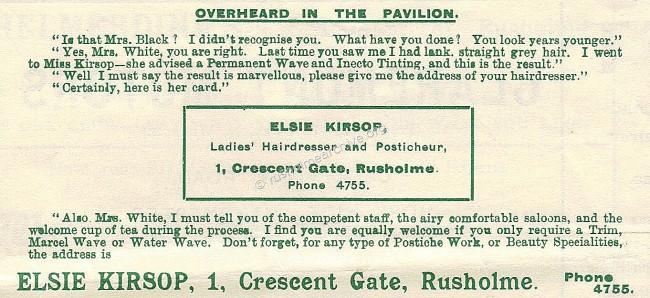 Hairdressing at Crescent Gate