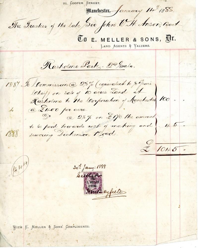 1888 Invoice