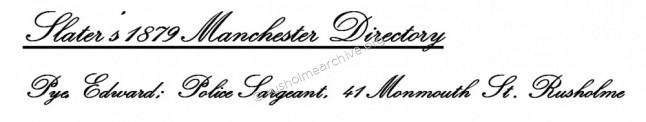 Slater's 1879 Manchester Directory