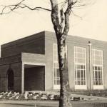 New school prior to bomb damage