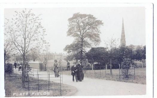 Bridge over Gore Brook, Holy Trinity spire b/g