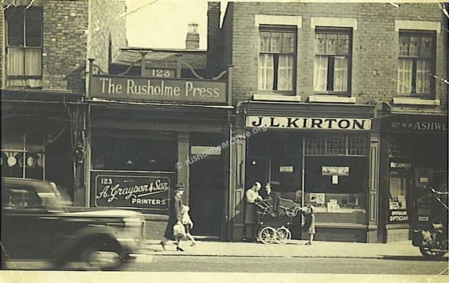 123 Wilmslow Rd in the 50s(?)