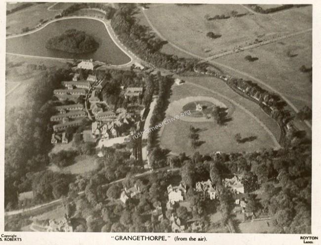 Grangethorpe from the air.