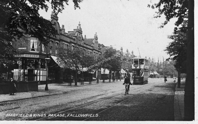 Kings Parade, 1909, looking north.