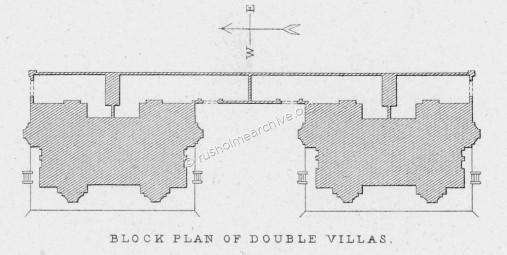 Block Plan of the two Villas