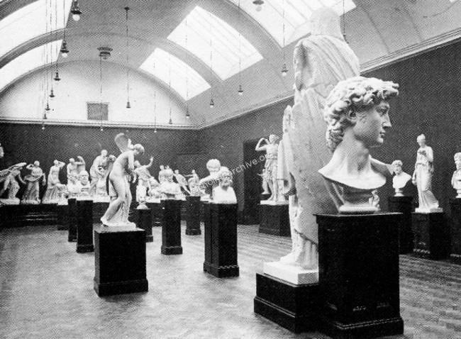 Sculpture Gallery interior