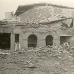 bomb damage to school