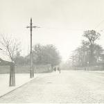Looking north, Mabfield Rd on left