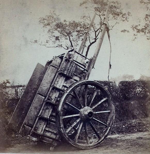 Rusholme farm cart circa 1865