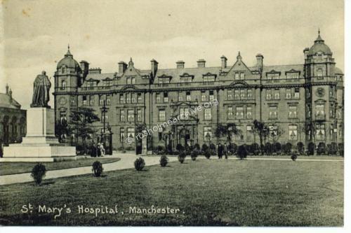 Splendid view of recently opened St Marys Hospital