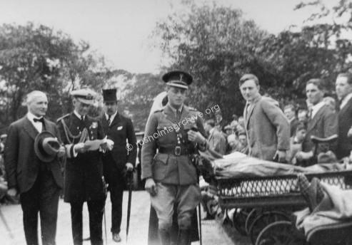 Prince of Wales visit in 1921