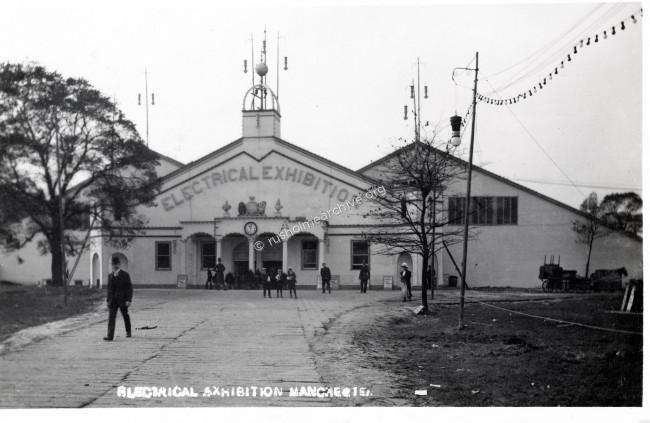 Electrical Exhibition, card dated 1908