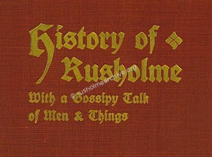History of Rusholme by William Royle