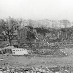 bomb damage to school