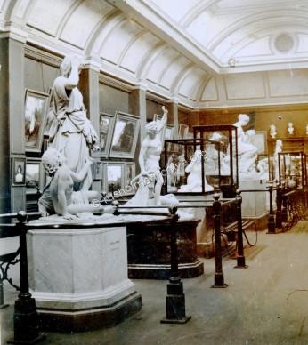 Langworthy Gallery interior circa 1890