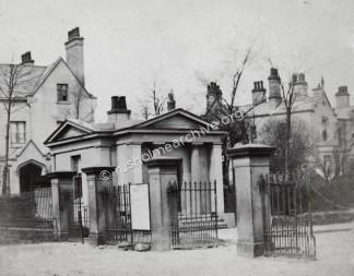 Rusholme entrance circa 1865