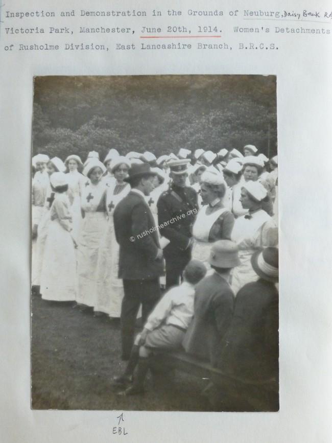 Neuberg Red Cross Inspection 1914