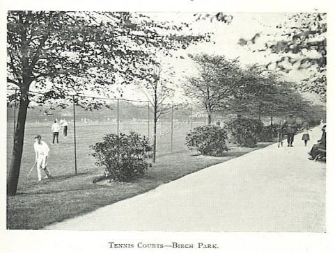 Tennis Courts 1915