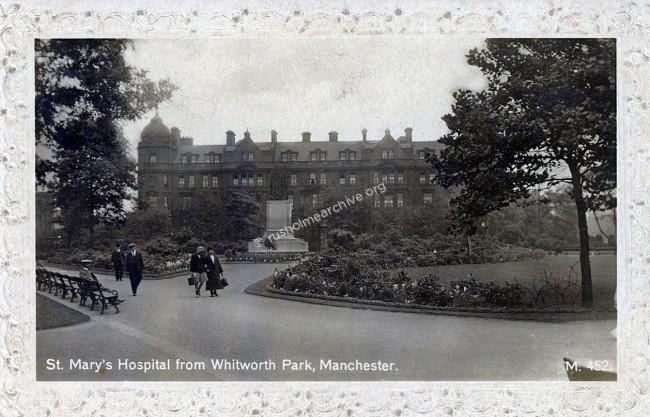 St Marys Hospital from behind the King!
