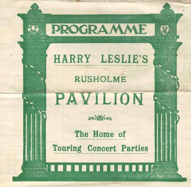 Programme Cover