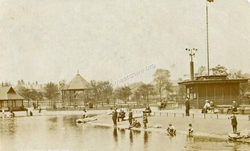 Whitworth Park lake, 1906