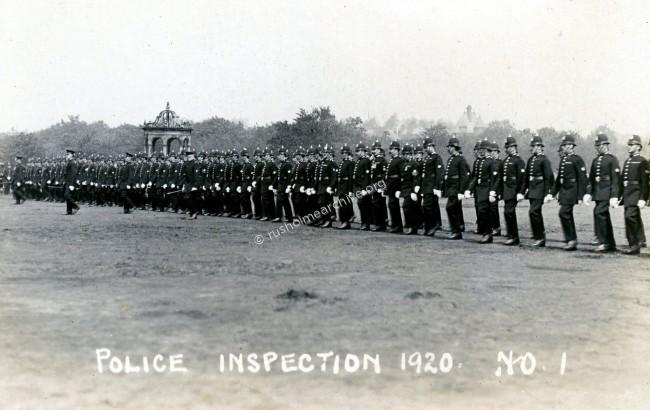 Police Inspection 1920