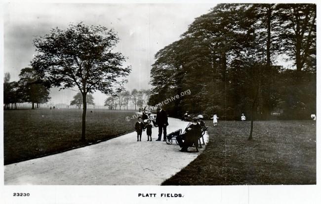 Platt Fields Park 1917