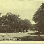 Looking north, Norman Rd to the right