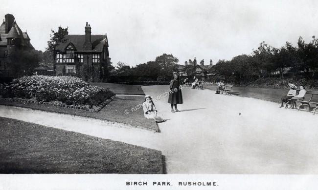 Birch Park looking towards Dickenson Rd