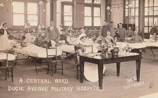Ducie Avenue Hospital, patients & nurses