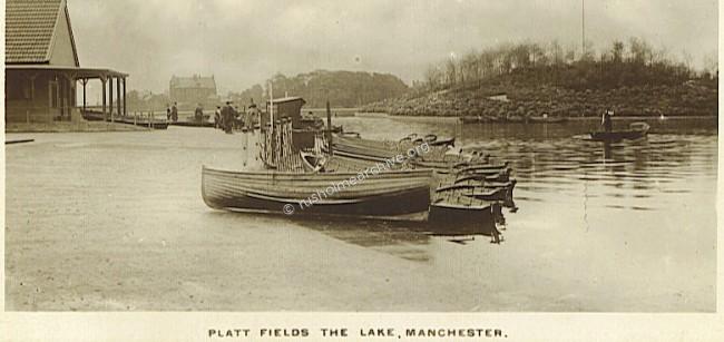 Moored boats, 1910