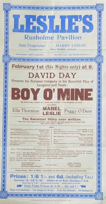 'Boy o' Mine. 1932