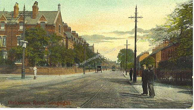 Birch Lane/Dickenson Road junction